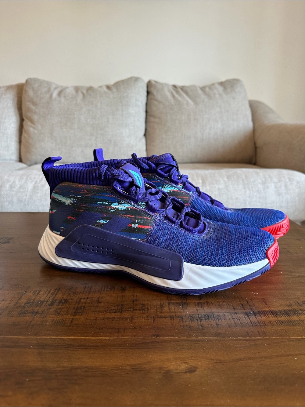 Adidas Dame 5 "Collegiate Purple (Brand New)